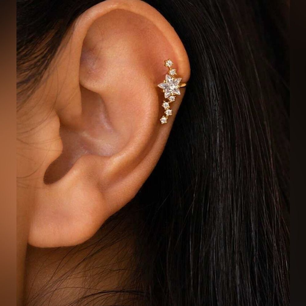 Star cuff Earrings #1994